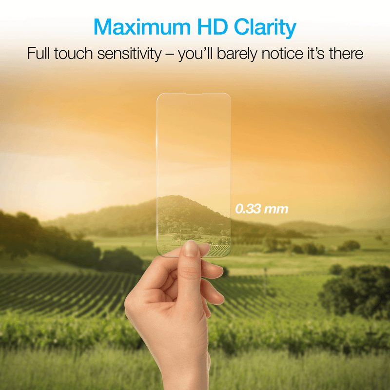 Load image into Gallery viewer, Naztech IntelliShield HD Tempered Glass 25pc Bundle Kit for iPhone 15 Pro
