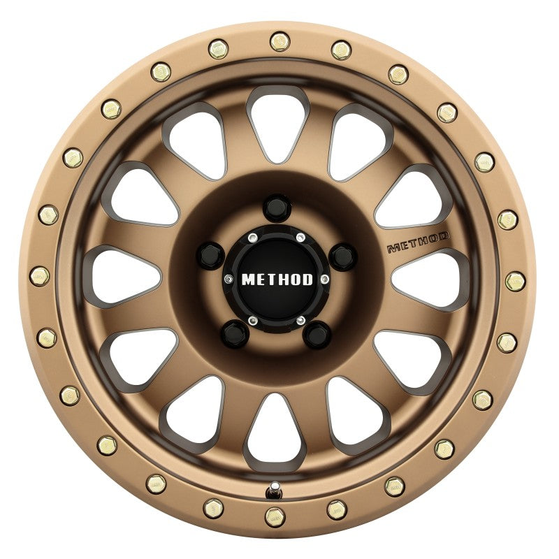 Load image into Gallery viewer, Method MR304 Double Standard 15x8 -24mm Offset 5x4.5 83mm CB Method Bronze Wheel
