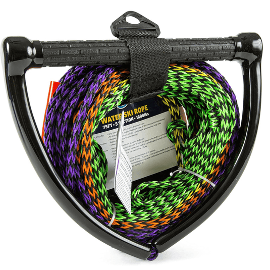 WOW Watersports 75ft 5-Section Pre-Stretched Water Ski Rope