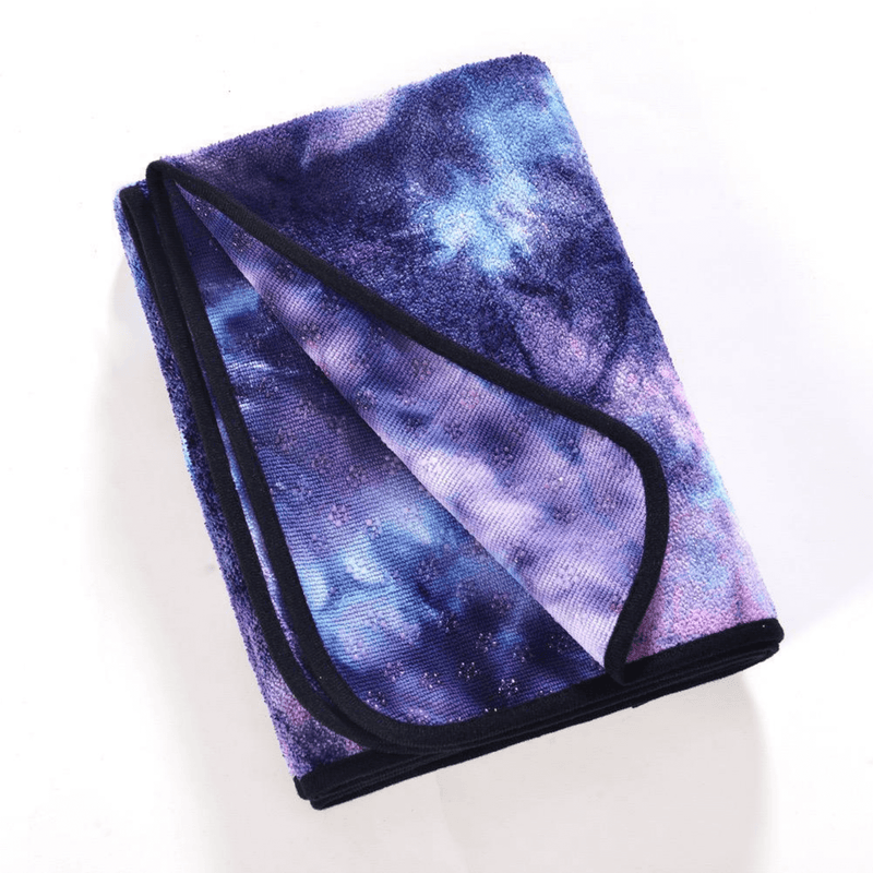 Load image into Gallery viewer, JupiterGear Tie Dye Yoga Mat Towel with Slip-Resistant Grip Dots

