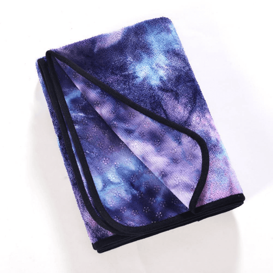 JupiterGear Tie Dye Yoga Mat Towel with Slip-Resistant Grip Dots