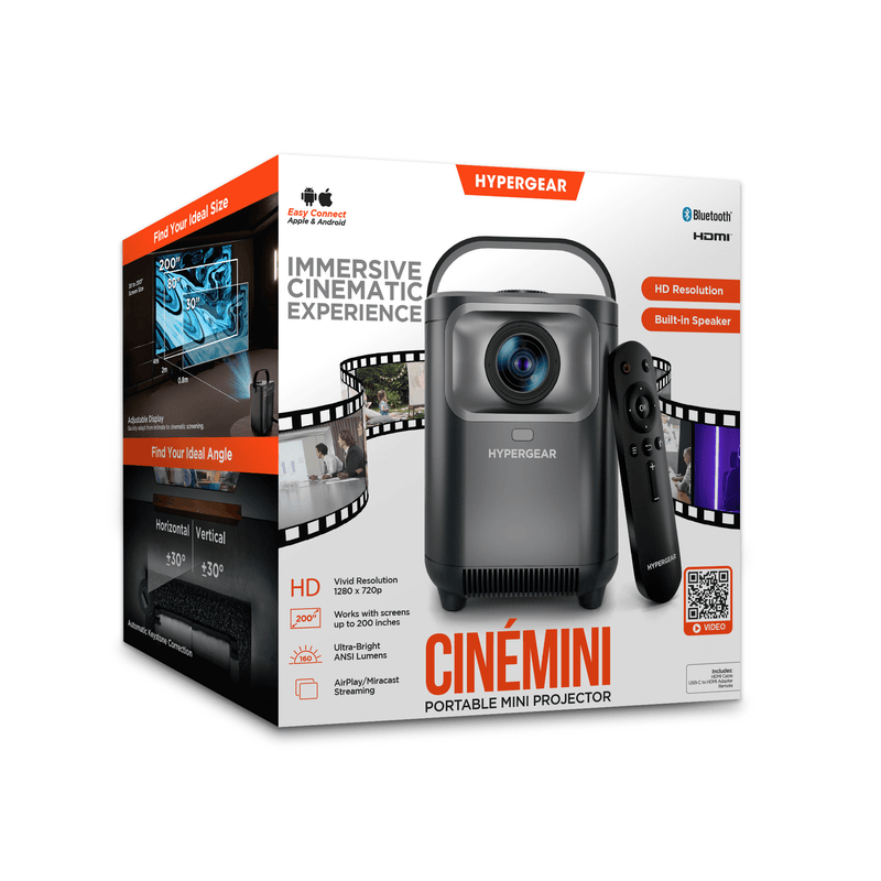 Load image into Gallery viewer, HyperGear CineMini Portable Mini Projector
