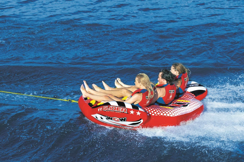 Load image into Gallery viewer, WOW Watersports Glider 3 Person 3P Towable with Flex Seating

