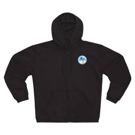 Rad Palm Submariner Unisex Hooded Zip Sweatshirt