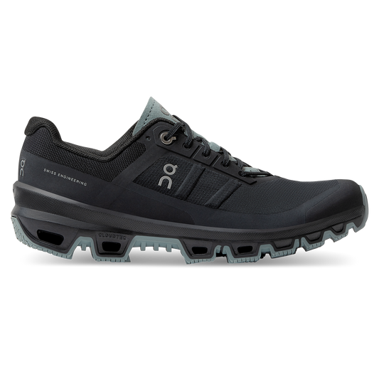 Women's On Cloudventure 3, Black/Cobble, 8 B Medium - Skoutley Outdoors LLC