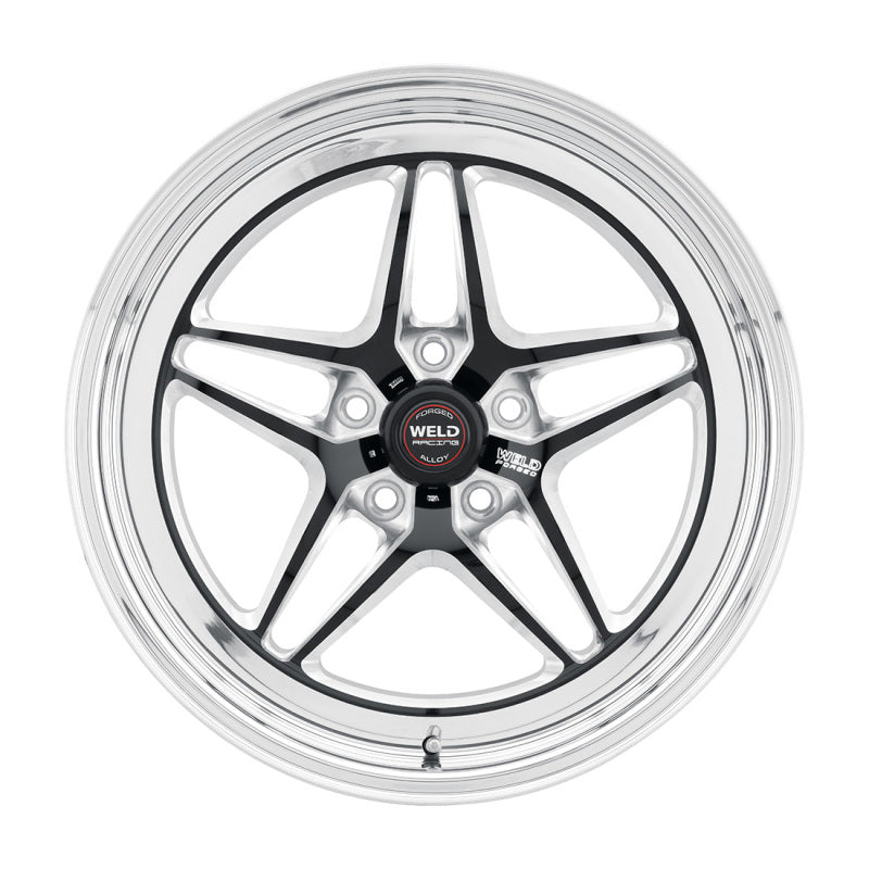 Load image into Gallery viewer, Weld S81 18x5 / 5x120 BP / 2.1in. BS (-23mm Offset) Black Wheel 3.18 ID (High Pad) - Non-Beadlock
