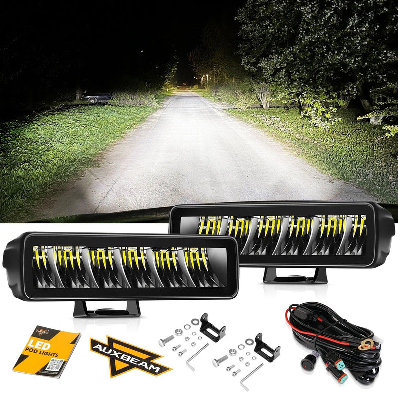 Load image into Gallery viewer, 6.3 Inch 60W 7200LM LED Light Bar Off Road Driving Light
