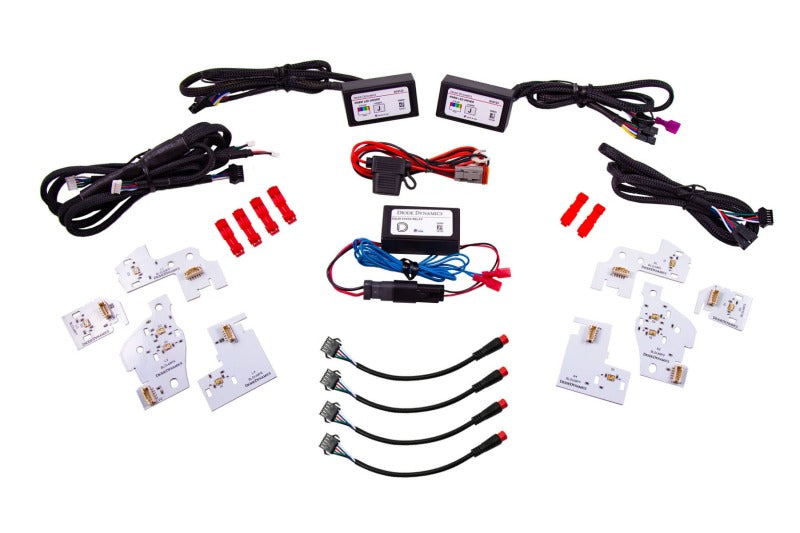 Load image into Gallery viewer, Diode Dynamics RGBW DRL LED Boards for 2019-2023 Ram 1500 Midline
