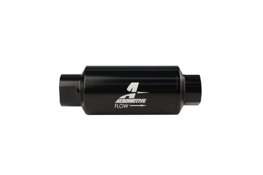 Aeromotive 10 Micron, ORB-10 Black Fuel Filter