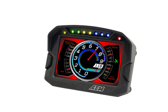AEM CD-5G Carbon Digital Dash Display w/ Interal 10Hz GPS & Antenna 30-5602