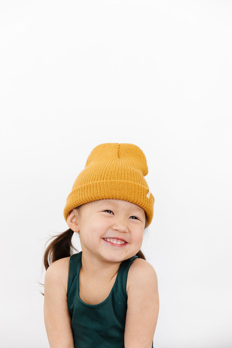 Load image into Gallery viewer, Waffle Knit Beanie - Honey
