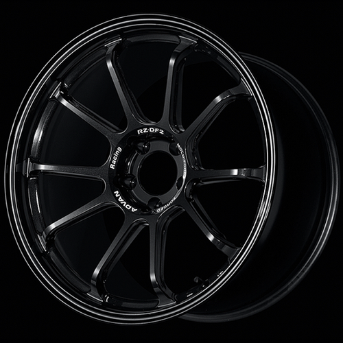 Advan RZ-DF2 20x9.5 / +15 Offset / 5x112 / 66.5mm Bore / Racing Titanium Black YAF0J15MTB