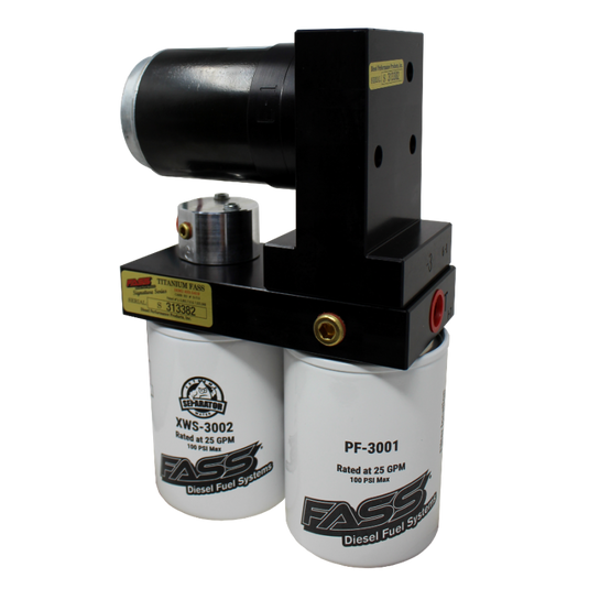 FASS 11-14 GM 2500/3500 Duramax 165gph Titanium Series Fuel Air Separation System TS C11 165G