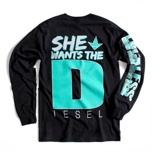 She Wants the Diesel Hoodie