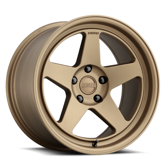 Kansei K12B Knp 18x8.5in / 5x114.3 BP / 35mm Offset / 73.1mm Bore - Bronze Wheel