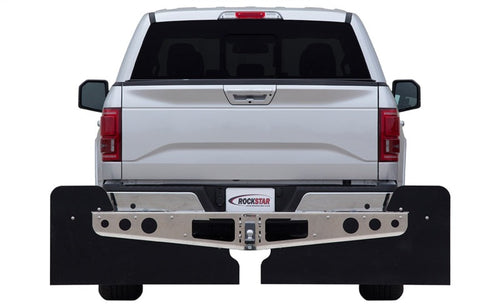 Access Rockstar 3XL 2020+ Chevrolet/GMC 2500/3500 Smooth Mill Trim Fit Rubber Hitch Mount Mud Flaps A10201213