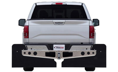 Access Rockstar 3XL 2019+ Ram 1500 Smooth Mill Finish Hitch Mounted Mud Flaps (Trim to Fit) A10400513