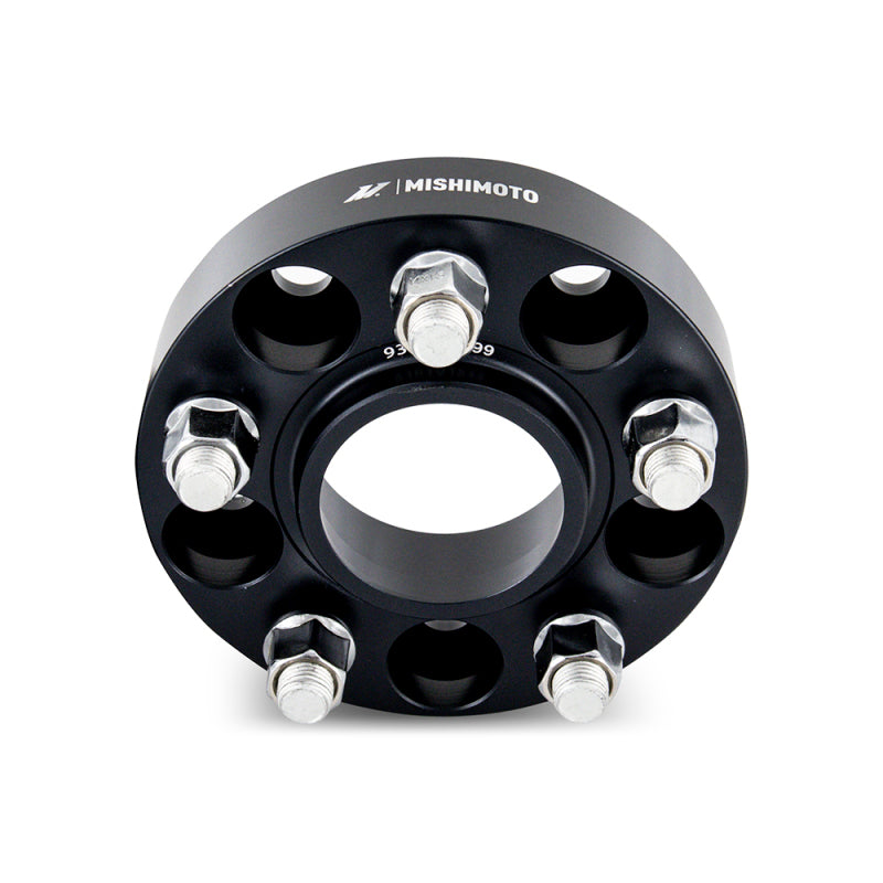 Load image into Gallery viewer, Mishimoto Wheel Spacers - 5x120 - 67.1 - 35 - M14 - Black
