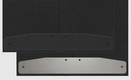 Access Rockstar Accessories Universal Trim Plates For Hitch Mud Flaps (Works w/24in Flap) - Set of 2 4000597