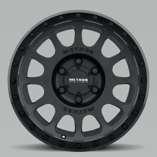 Method MR305 NV 17x8.5 0mm Offset 5x5 94mm CB Double Black Wheel