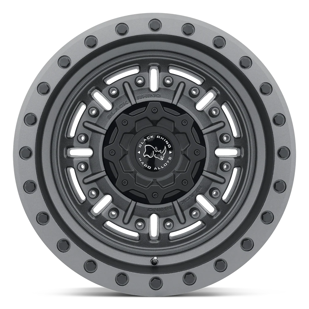 Black Rhino Hard Alloys Abrams Textured Matte Gunmetal