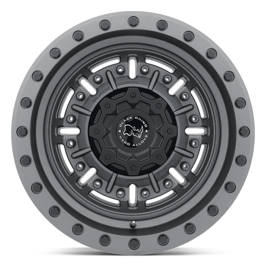 Black Rhino Hard Alloys Abrams Textured Matte Gunmetal