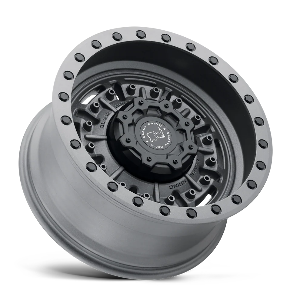 Black Rhino Hard Alloys Abrams Textured Matte Gunmetal