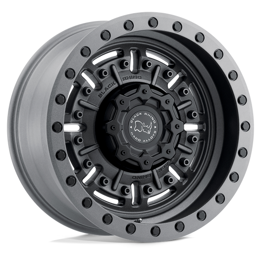Black Rhino Hard Alloys Abrams Textured Matte Gunmetal