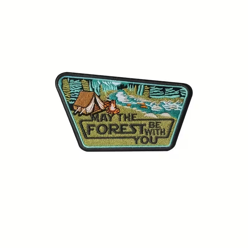 Load image into Gallery viewer, May The Forest Be With You Patch - Iron On
