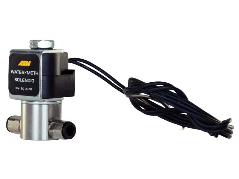 Load image into Gallery viewer, AEM Water/Methanol Injection System - High-Flow Low-Current WMI Solenoid - 200PSI 1/8in-27NPT In/Out 30-3326
