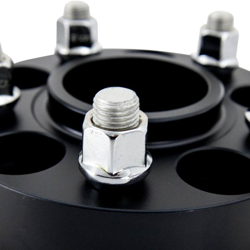 Load image into Gallery viewer, Mishimoto Wheel Spacers - 5x120 - 67.1 - 35 - M14 - Black
