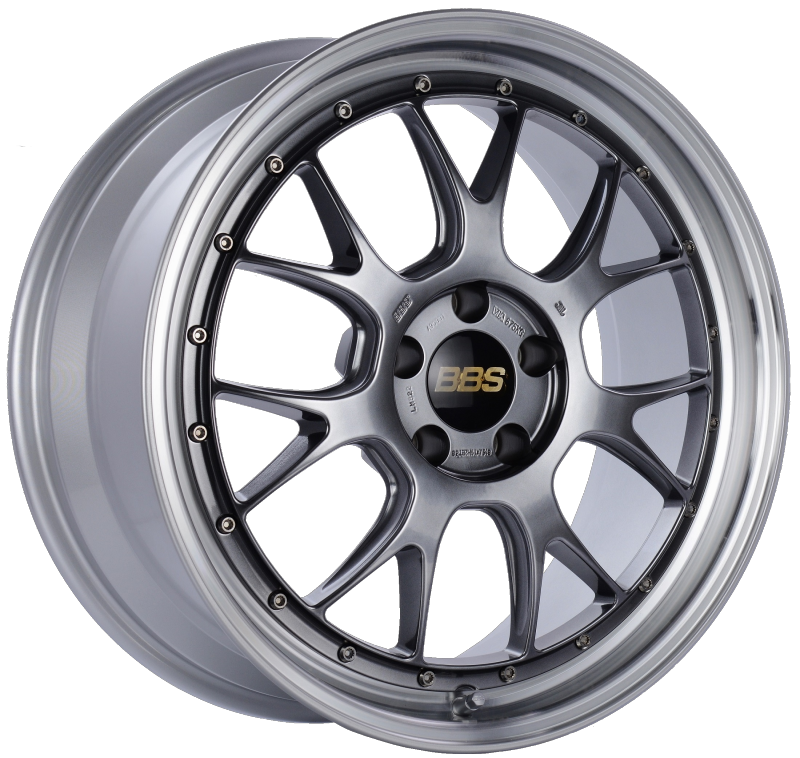 Load image into Gallery viewer, BBS LM-R 19x8.5 5x112 ET38 Diamond Black Center Diamond Cut Lip Wheel -82mm PFS/Clip Required
