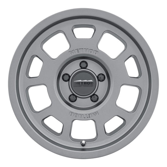 Method MR705 18x9 +25mm Offset 5x150 110.5mm CB Titanium Wheel