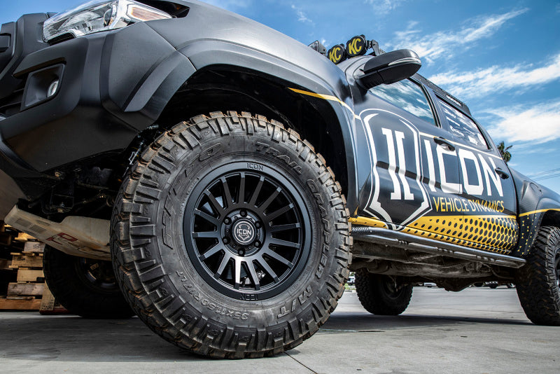 Load image into Gallery viewer, ICON Recon SLX 17x8.5 5x5.5 BP 0mm Offset 4.75in BS 77.9mm Bore Satin Black Wheel
