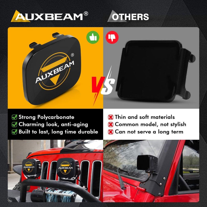 Load image into Gallery viewer, 5 Inch LED Driving Light Black Cover Light Shield Cover
