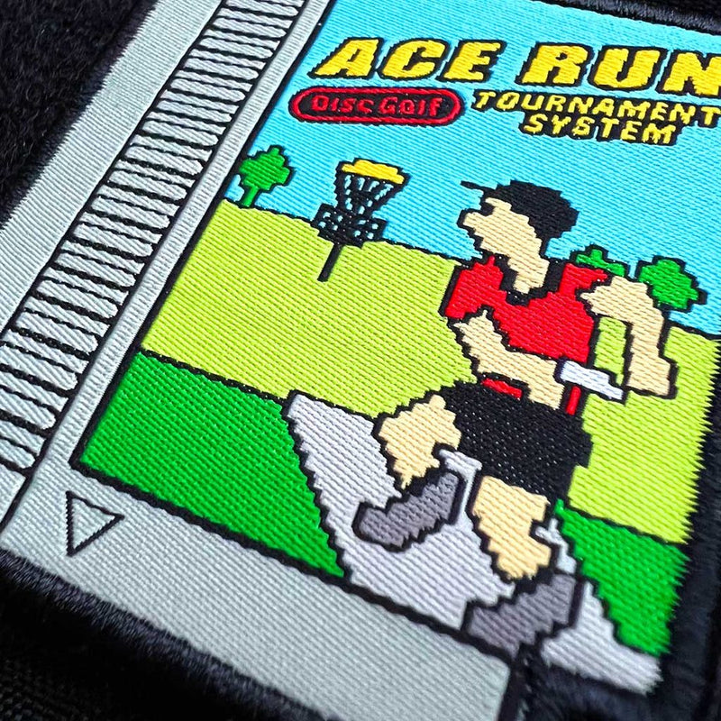 Load image into Gallery viewer, Ace Run Disc Golf Patch - Hook And Loop
