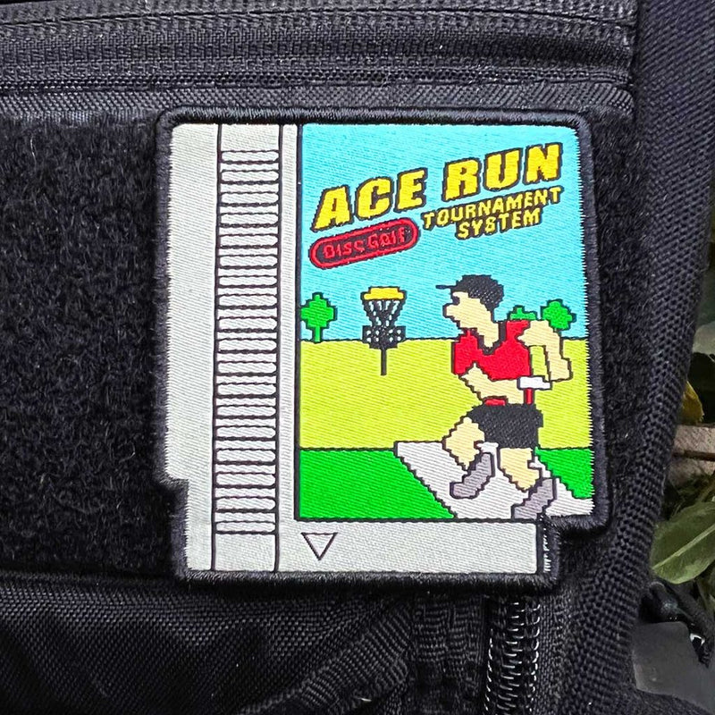 Load image into Gallery viewer, Ace Run Disc Golf Patch - Hook And Loop
