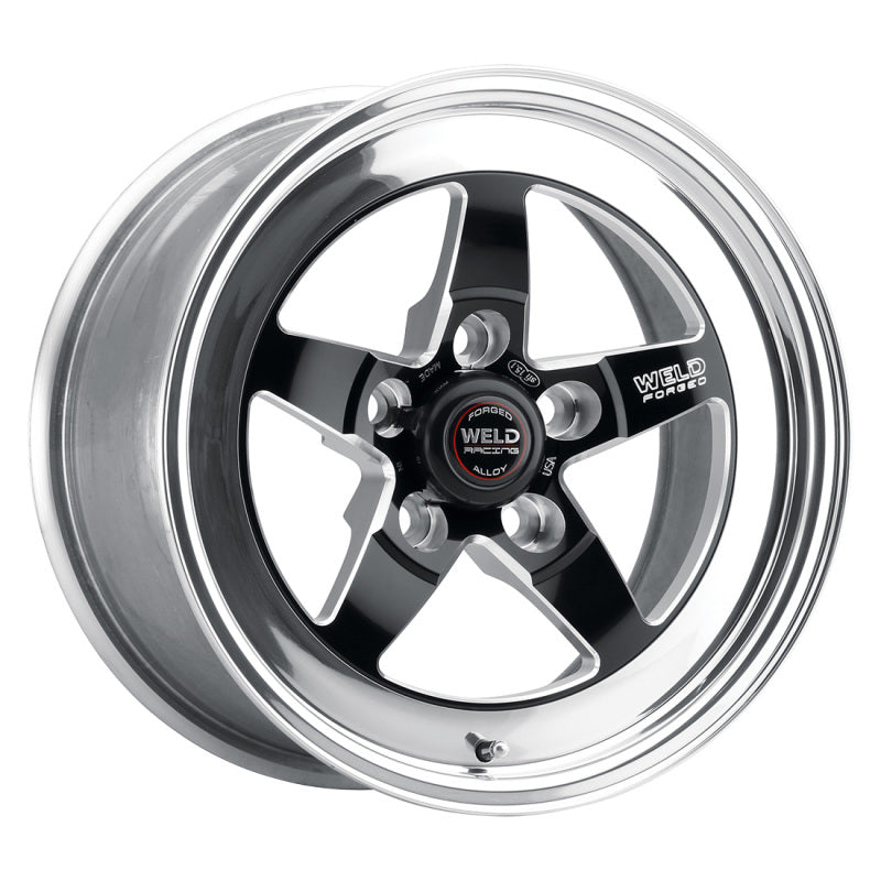Load image into Gallery viewer, Weld S71 15x10 / 5x5 BP / 8.5in. BS Black Wheel (Low Pad) - Non-Beadlock
