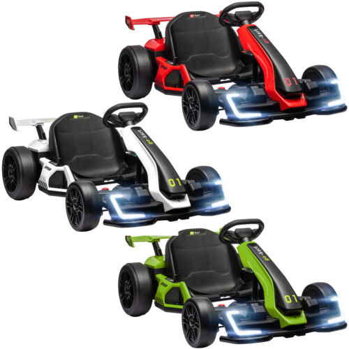 Load image into Gallery viewer, Adjustable Seat Electric Go Kart with Slow Start - 24V, 7.5 MPH
