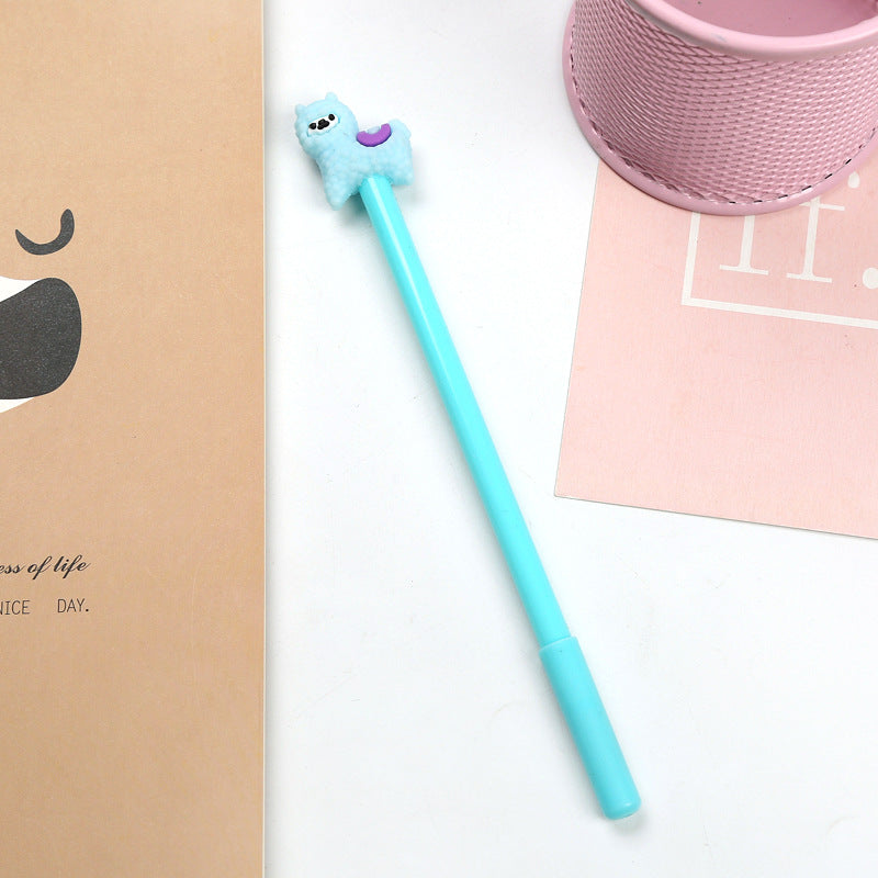 Load image into Gallery viewer, Adorable Alpaca Gel Ink Pen
