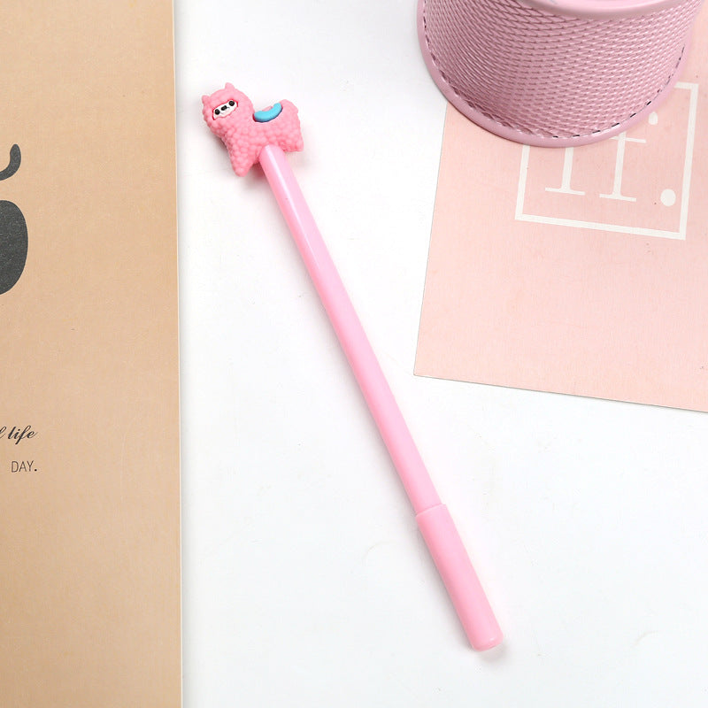 Load image into Gallery viewer, Adorable Alpaca Gel Ink Pen
