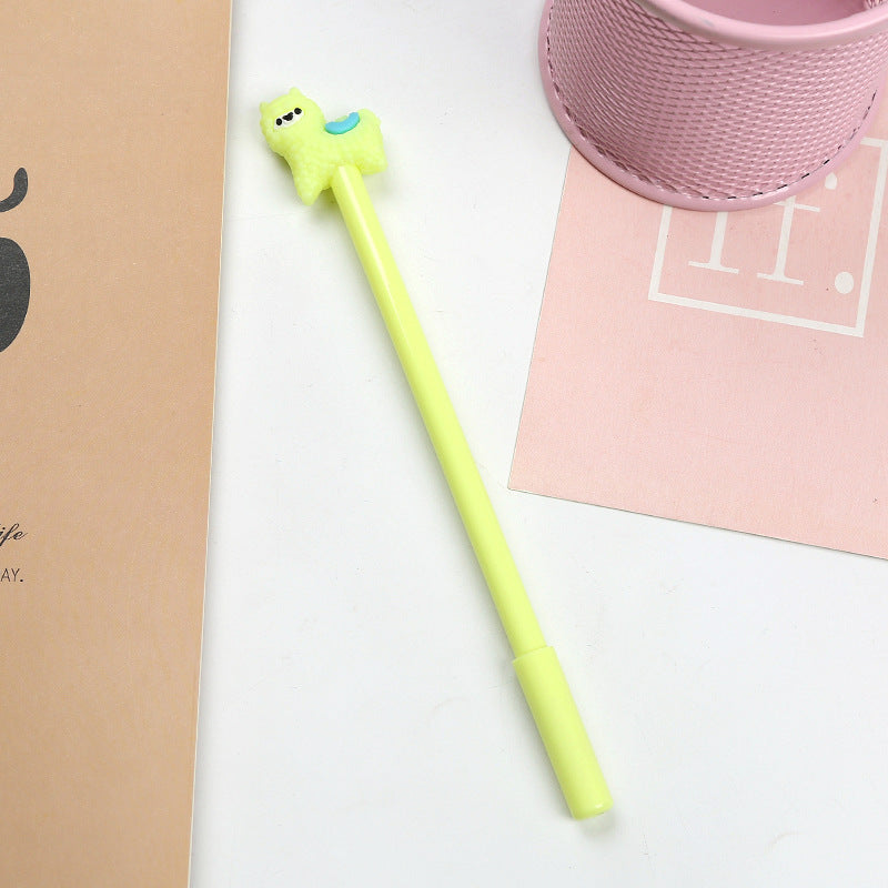 Load image into Gallery viewer, Adorable Alpaca Gel Ink Pen
