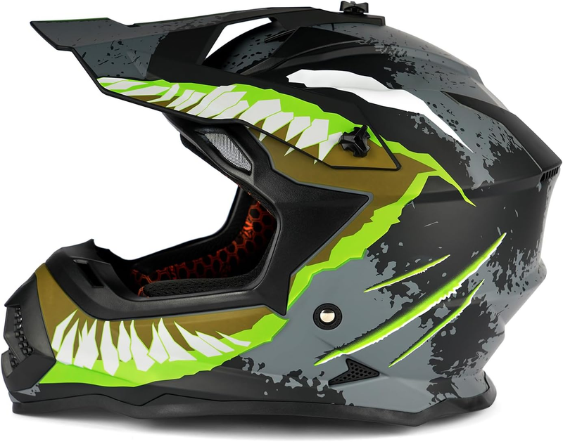 Load image into Gallery viewer, Advanced Off-Road Helmet for Adult ATV and Motorcycle Riders: Optimal Safety and Performance
