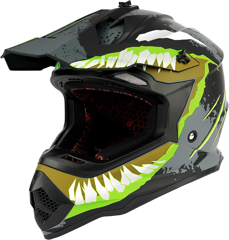 Load image into Gallery viewer, Advanced Off-Road Helmet for Adult ATV and Motorcycle Riders: Optimal Safety and Performance
