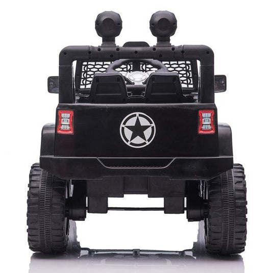 Adventure-Ready 12V Electric Jeep for Kids with Remote Control and 3-Speed Options
