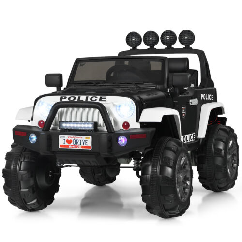 Load image into Gallery viewer, Adventure-Ready 12V Kids Ride On Truck with RC Control, Spring Suspension, Lights, Music, and Trunk
