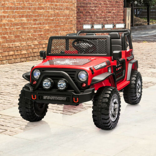 Adventure-Ready 2 Seater Electric Ride-On Jeep for Kids with Remote Control