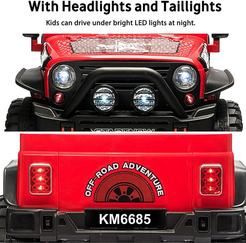 Load image into Gallery viewer, Adventure-Ready 2 Seater Electric Ride-On Jeep for Kids with Remote Control
