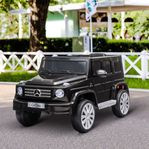 Load image into Gallery viewer, Adventure-Ready Mercedes Benz G500 Electric Kids Car with Headlights &amp; Suspension
