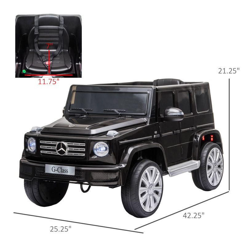 Load image into Gallery viewer, Adventure-Ready Mercedes Benz G500 Electric Kids Car with Headlights &amp; Suspension
